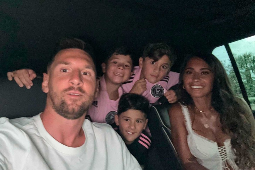 Messi viral: el video de sus hijos burlándose de la presentación en Inter Miami - El Litoral