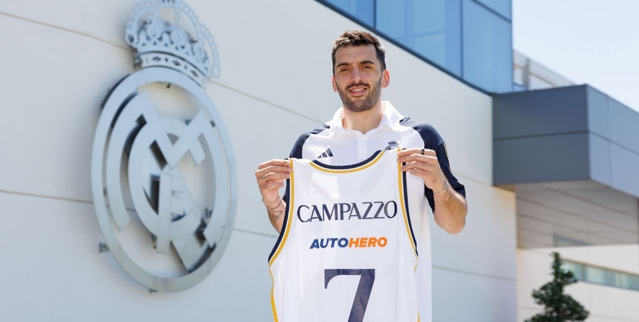 Facundo Campazzo ya es jugador del Real Madrid e inicia su tercera etapa