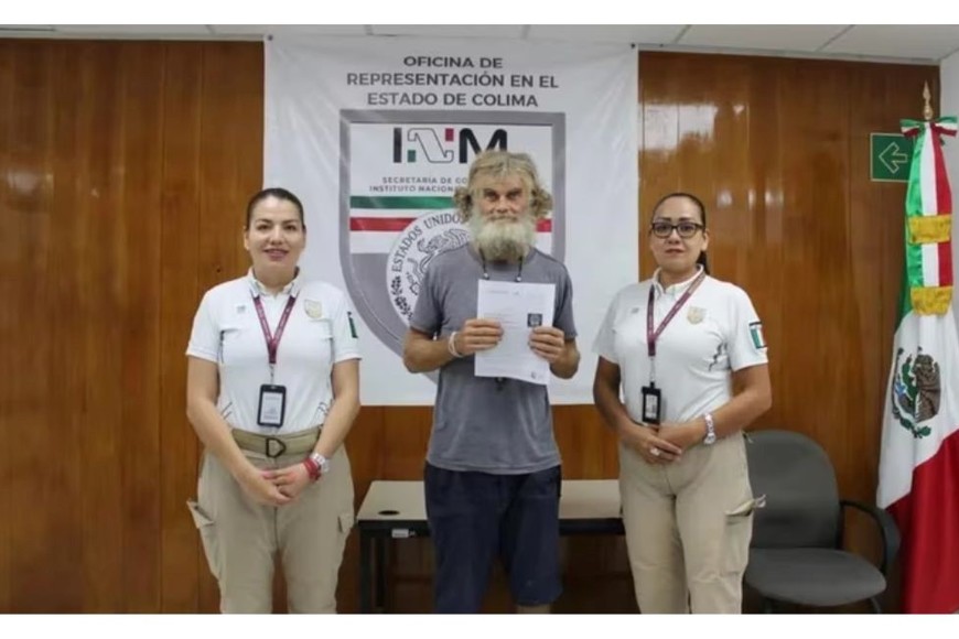 El ciudadano extranjero expresó su deseo de regresar pronto a su país natal para reunirse con su familia.