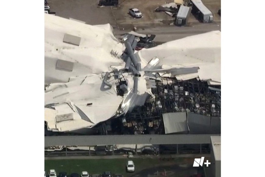 Un tornado causó graves daños a una importante planta farmacéutica de Pfizer en Carolina del Norte