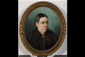 “Retrato de Doña Rosa Galisteo de Rodríguez” óleo s/lienzo de Humberto Spagnoli. Foto: Museo Rosa Galisteo / Archivo El Litoral