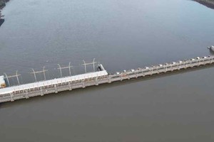 Gracias a que el embalse del Lago estaba bastante bajo puede amortiguar las crecidas.