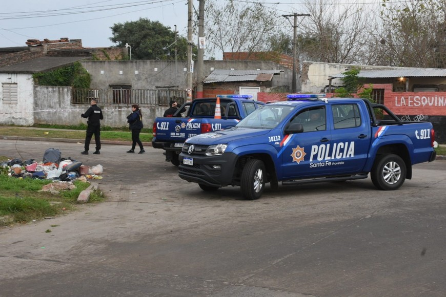 Intersección de las calles Juan de Garay y Padre Quiroga. Crédito: Guillermo Di Salvatore