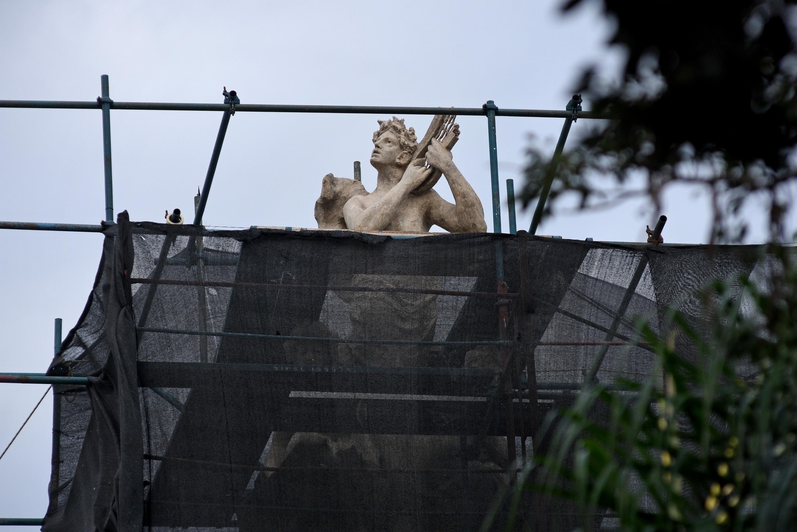 Trabajos de puesta en valor del Teatro Municipal.