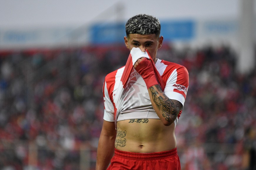 Machuca no viajó este domingo a Buenos Aires junto a la delegación tatengue.