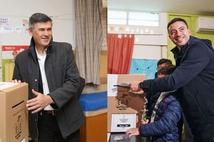 En la intendencia los favoritos son el oficialista Daniel Passerini, de HUxC, y el radical Rodrigo de Loredo, de JxC.