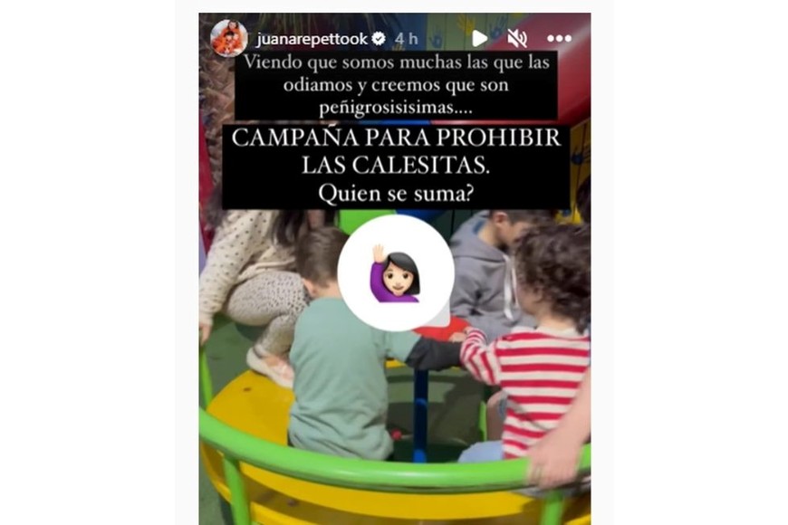 Juana Repetto quiere prohibir las calesitas.