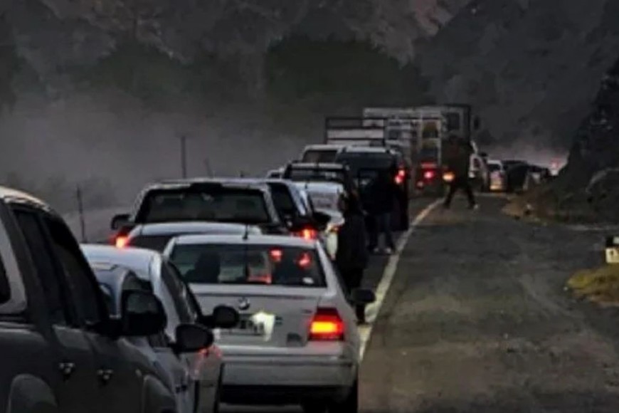 El corte era en la Ruta Nacional 9.
