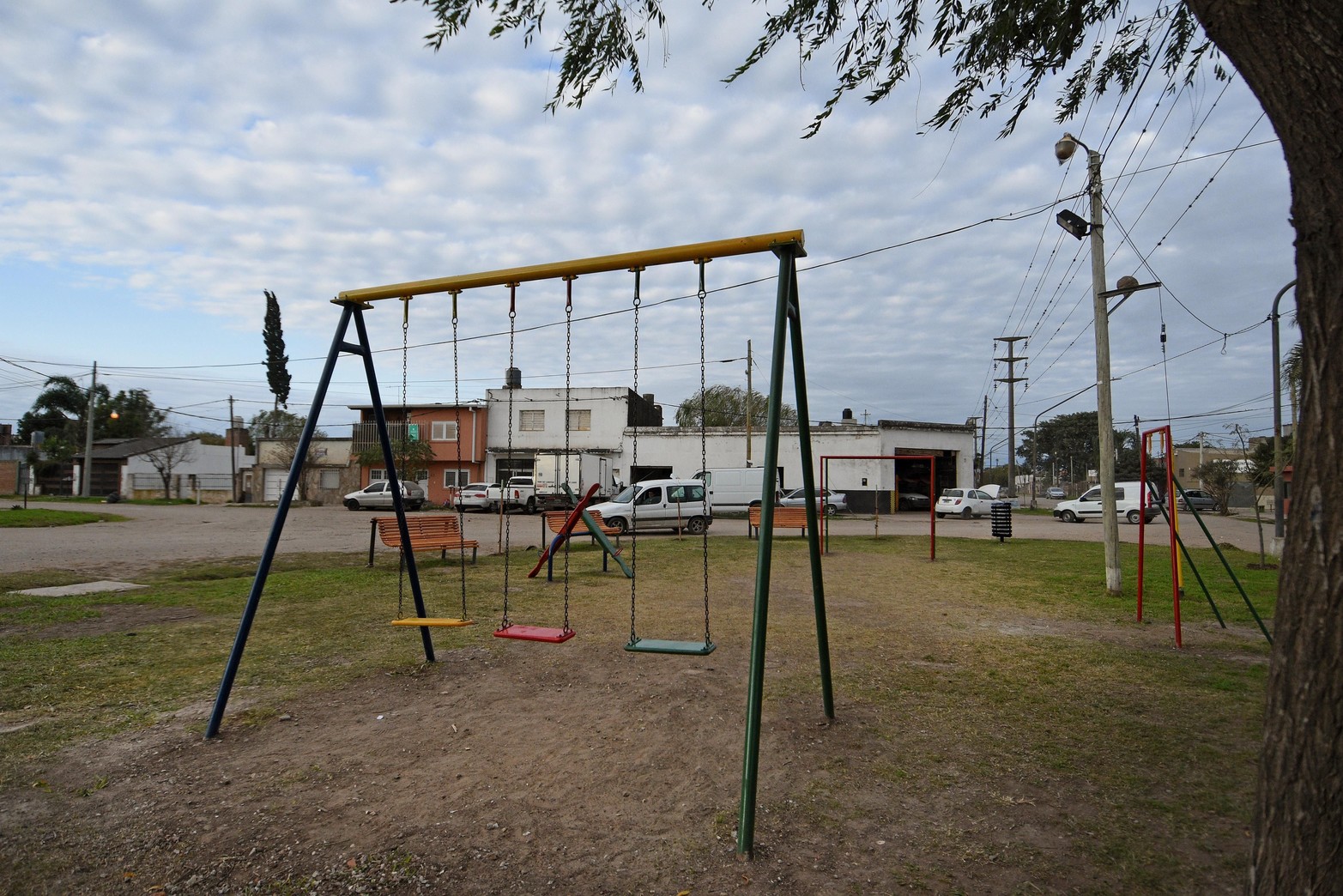 Plaza recuperada por la asociación Centro Comunitario Liceo Norte. Blas Parera y Callejón Aguirre.