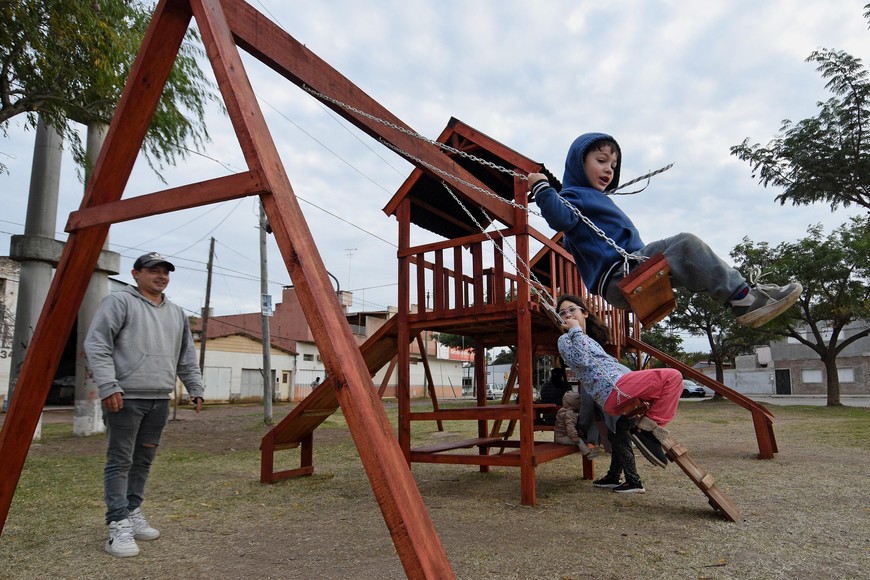 La plaza se hizo realidad en Liceo Norte