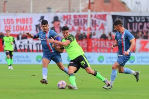 El "Guapo" y los de Sarandí no se sacaron diferencias. Crédito: Prensa Barracas Central