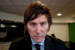 Javier Milei, precandidato a presidente.