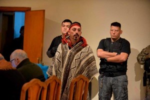 El líder mapuche propone finalizar su condena en el país. Crédito: Gentileza Diario Rio Negro.