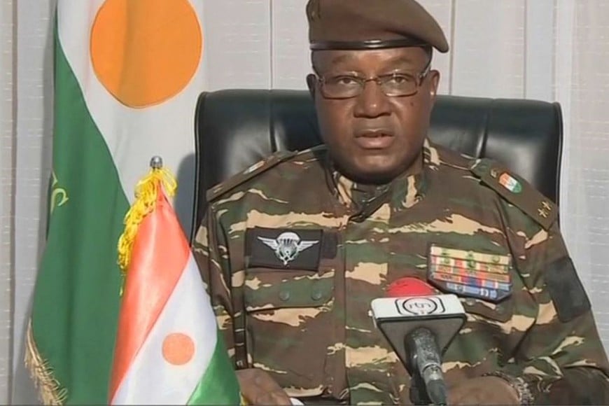 El general Abdourahamane Tchiani anunció que fue nombrado "presidente del Consejo Nacional para la Salvaguardia de la Patria".