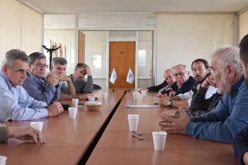 Agustín Rossi en Venado Tuerto. Foto: El Litoral