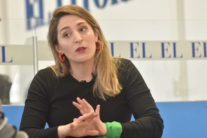 Manuela Castañeira es una de las precandidatas a la presidencia argentina. Crédito: Flavio Raina