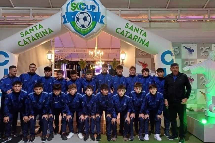 Formación que logró el tercer puesto en la categoría Sub14, con la valla menos vencida.