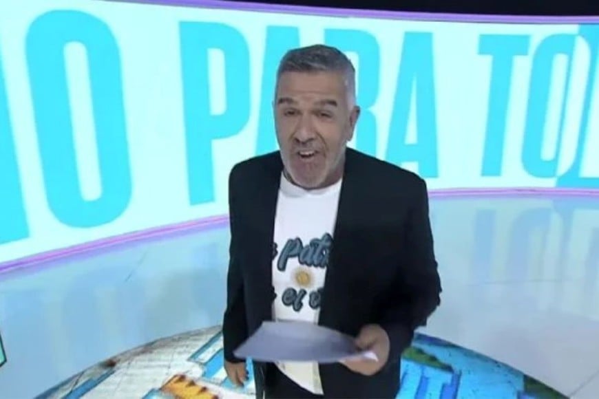 El actor realizó en C5N su programa y dio su versión sobre lo ocurrido