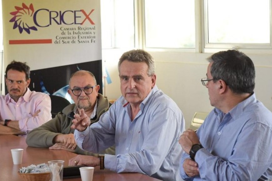 Agustín Rossi en Venado Tuerto. Foto: El Litoral