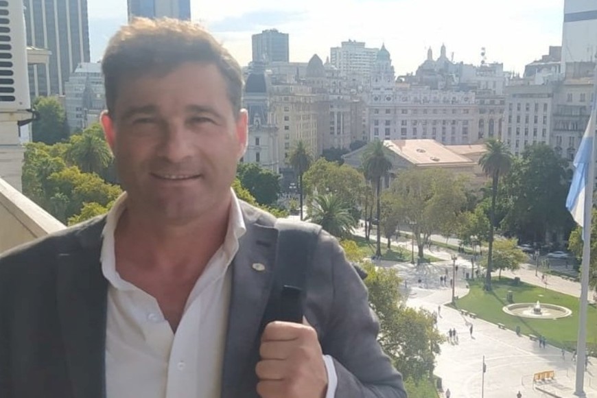 Abel Natalio Lattanzi, intendente de Rufino.