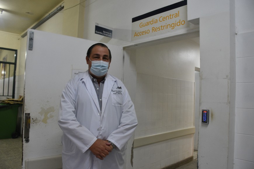 Juan Pablo Poletti tuvo un desempeño magnífico durante la pandemia, al frente del Hospital Cullen.