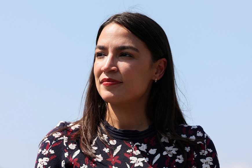 La representante Alexandria Ocasio-Cortez.