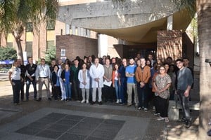 PARTE DEL EQUIPO. En el Hospital de Niños de la capital provincial trabajan 1900 personas. Todas, desde su rol, son el engranaje perfecto para el buen funcionamiento del nosocomio. Flavio Raina.