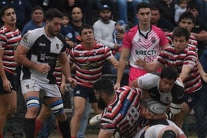 Santa Fe Rugby y CAE jugarán su semifinal a partir de las 14.30. Crédito: Mauricio Garín.
