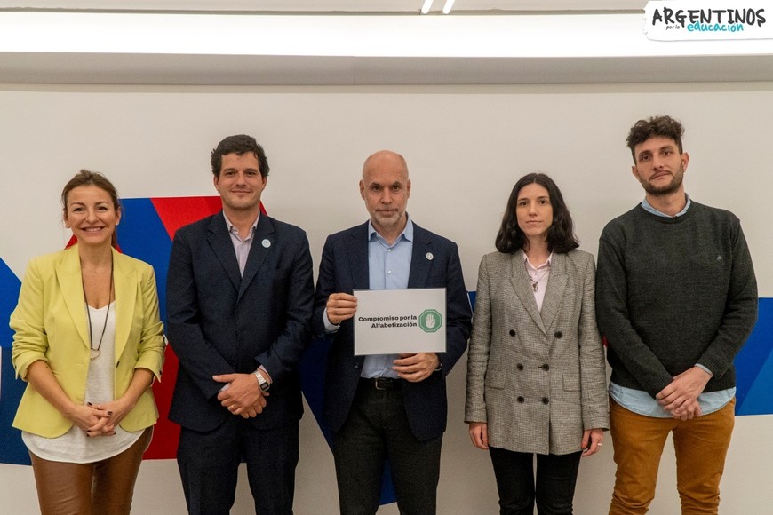 El precandidato a presidente, Horacio Rodríguez Larreta.