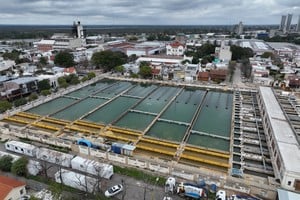 Imagen ilustrativa. Planta potabilizadora de ASSA. Foto: Fernando Nicola