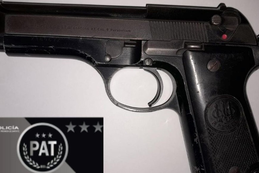 Personal policial secuestró ocho armas