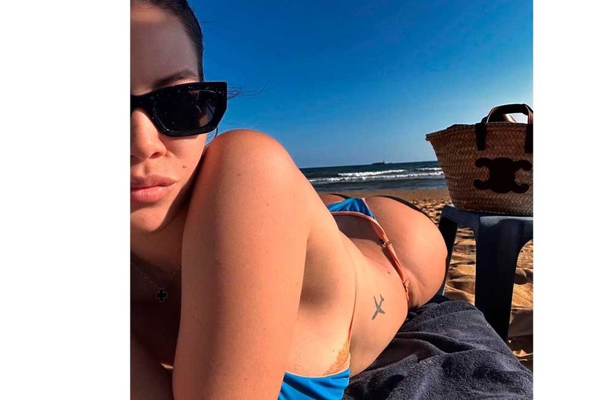 Wanda no pierde la oportunidad para relajarse junto a su familia