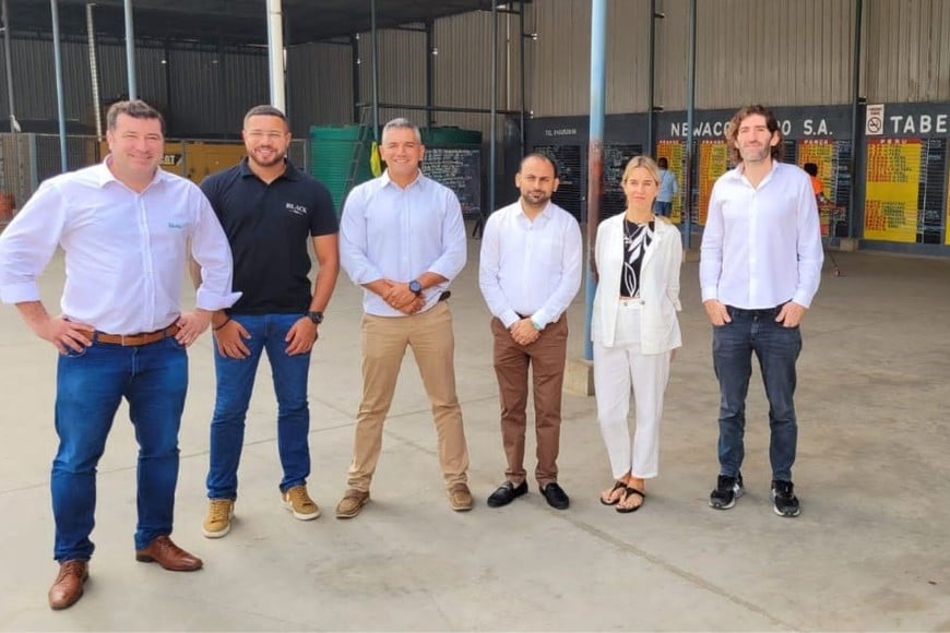 Grupo Motta visitó mercados de venta de alimentos.