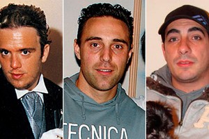 Sebastián Forza, Leopoldo Bina y Damian Ferron.