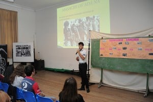 En algunas escuelas santafesinas se realizaron en años anteriores clases sobre el significado del Genocidio Armenio. Ahora pide que sea política de estado. Foto: Flavio Raina