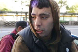 Chocó una moto Gilera Smash 110 y se dió a la fuga. Metros más adelante embistió a un Toyota Etios.