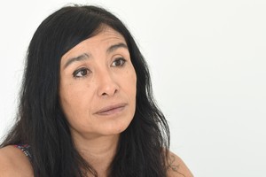 La precandidata a  diputada nacional por Libres del Sur, Gabriela Sosa. Crédito: Flavio Raina / Archivo.