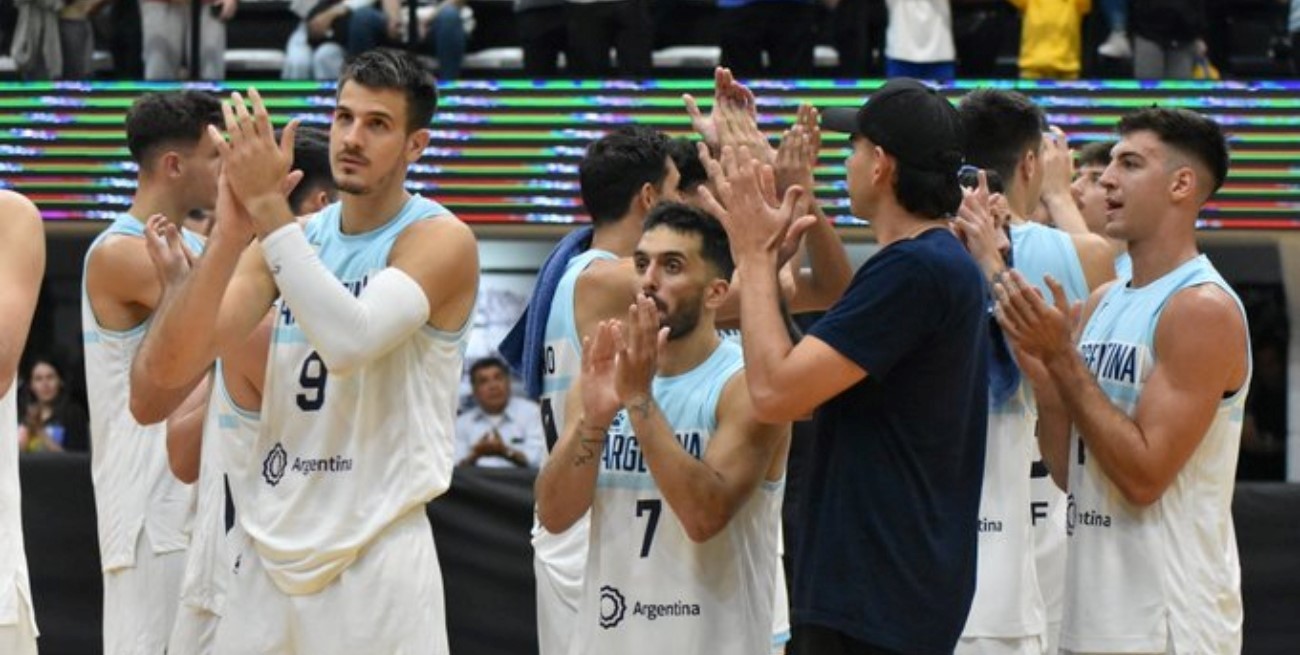 La Selección Argentina de básquet ganó en su último amistoso antes del Preolímpico