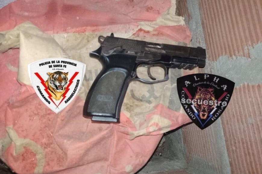 Algunas de las armas secuestradas en los procedimientos.