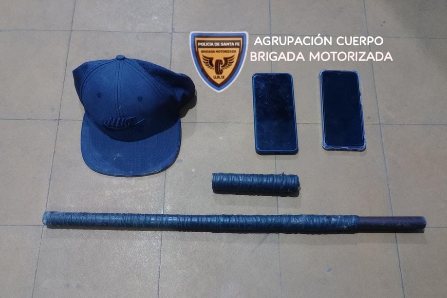 Algunas de las armas secuestradas en los procedimientos.