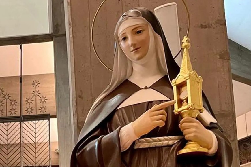 Santa Clara de Asís "Patrona de la televisión y de las telecomunicaciones"