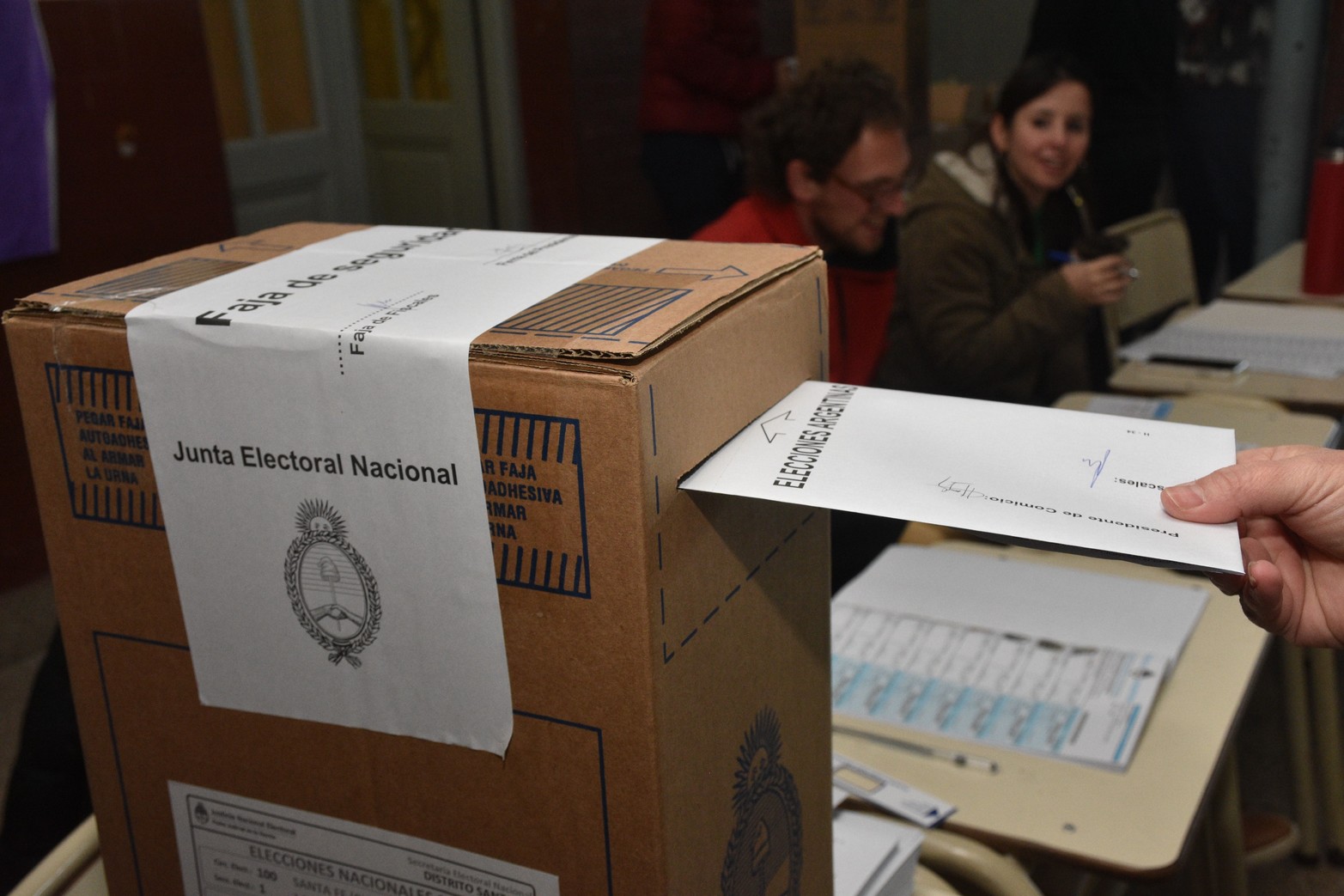 Jornada de elecciones nacionales PASO en la ciudad.