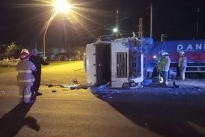 Los vehículos involucrados.