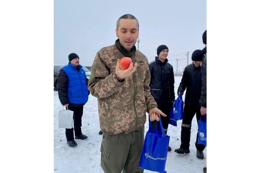 La foto de Kolesnykov que se hizo viral.