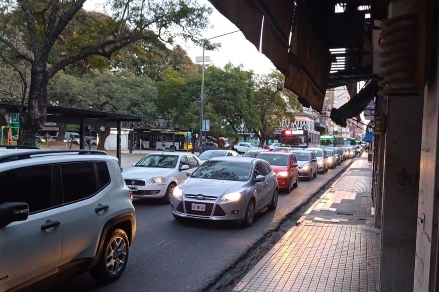 Importantes complicaciones en el tránsito. Crédito: El Litoral