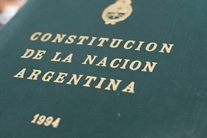 Imagen ilustrativa. Constitución de la Nación Argentina.