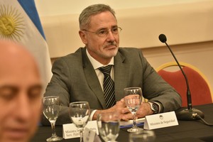 Marcelo Fabián Sain,  ex ministro de Seguridad de la provincia de Santa Fe. Crédito: Pablo Aguirre/Archivo