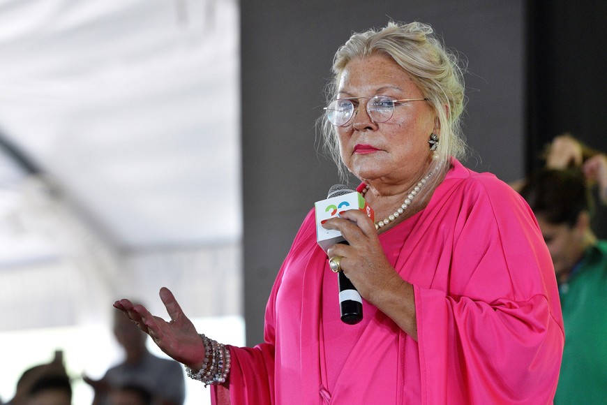 Elisa Carrió se postuló tres veces a la presidencia; en 2007 fue la segunda candidata más votada.