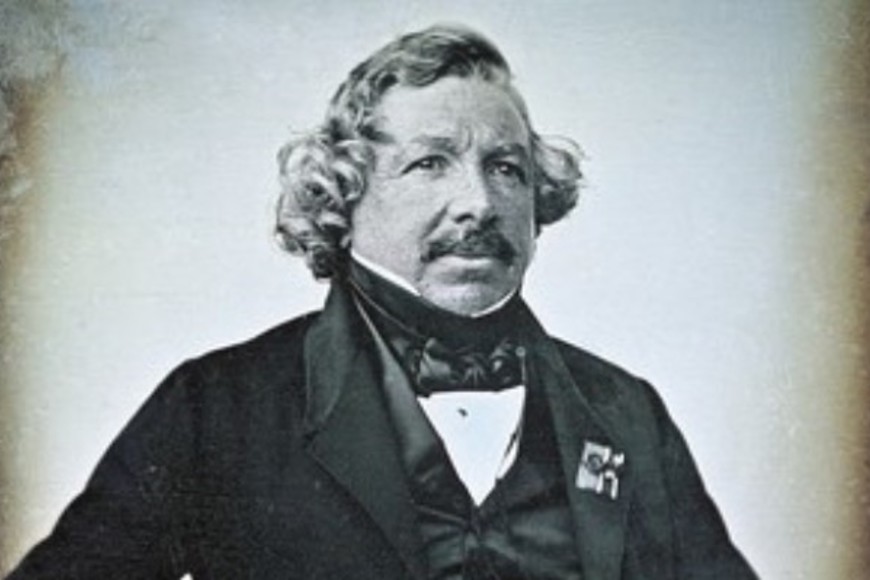 Daguerrotipo de Louis Daguerre.