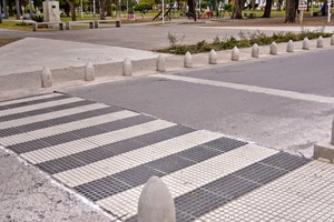 En la imagen se observa parte de los trabajos llevados a cabo en el marco del programa. “La seguridad vial es responsabilidad de todos”, añadieron autoridades del gobierno municipal.